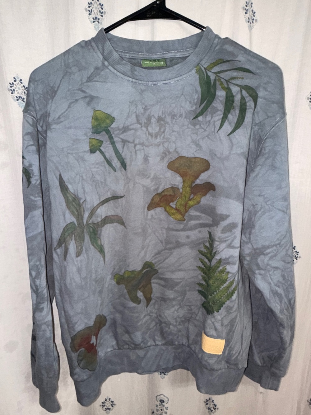 Merrell x Parks Project "Shrooms in Bloom" Organic Cotton Crewneck Small 🍄